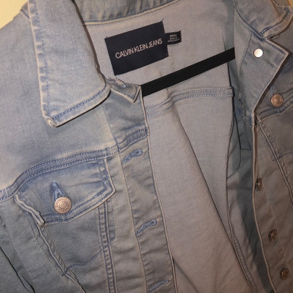 Calvin Klein Jean Jacket - Picture 3 of 4